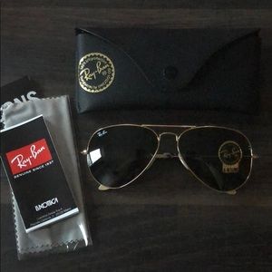 Ray-Ban for Brooks Brothers Aviator Sunglasses